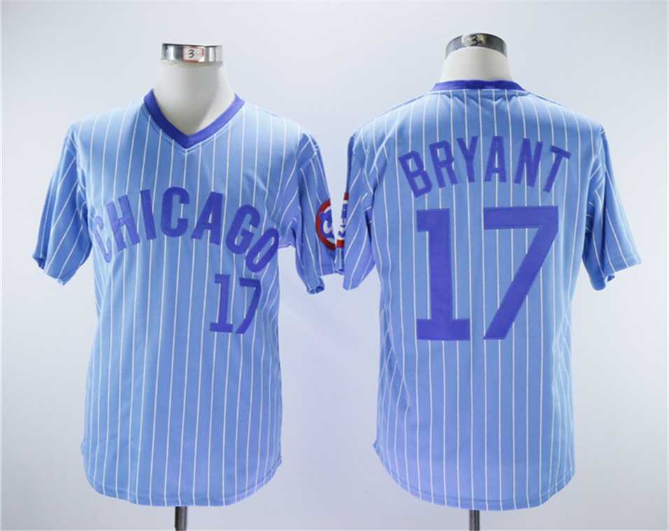 Cubs 17 Kris Bryant Light Blue Turn Back The Clock Stitched Baseball Jerseys,We sell and wholesale Cubs 17 Kris Bryant Light Blue Turn Back The Clock Stitched Baseball Jerseys on line form chian!